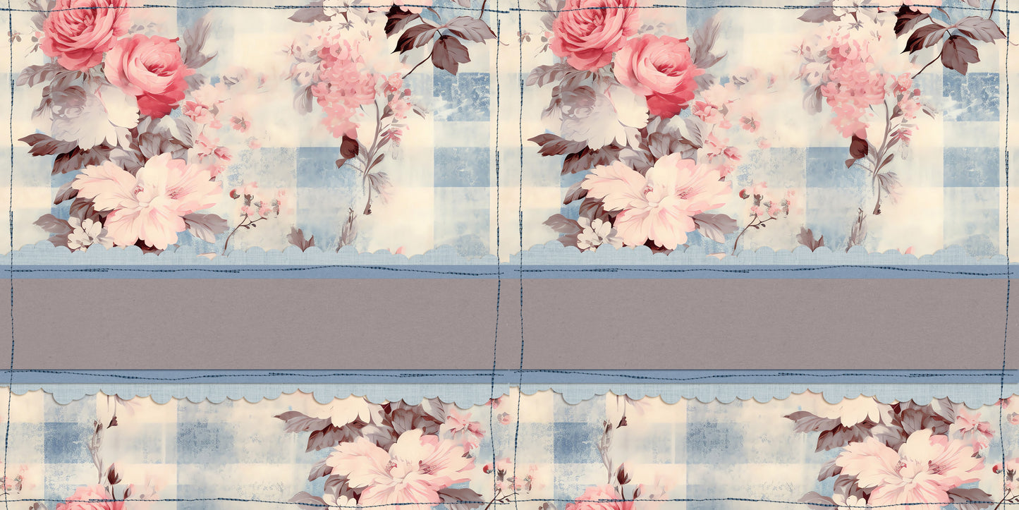 Plaid Floral NPM - 24-521