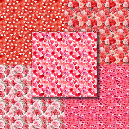 Valentine's Day 12X12 Paper Pack - 8743