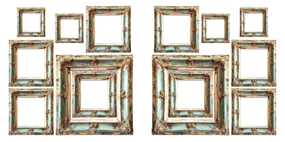 Vintage Green Frames - Clip Art Sheets CAS - 25-768