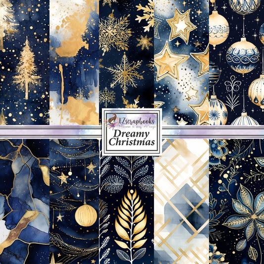 Dreamy Christmas - 12X12 Scrapbook Paper Pack - 25-8011