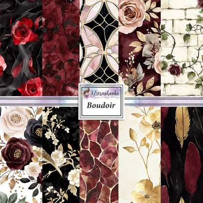 Boudoir - 12X12 Scrapbook Paper Pack - 25-8016