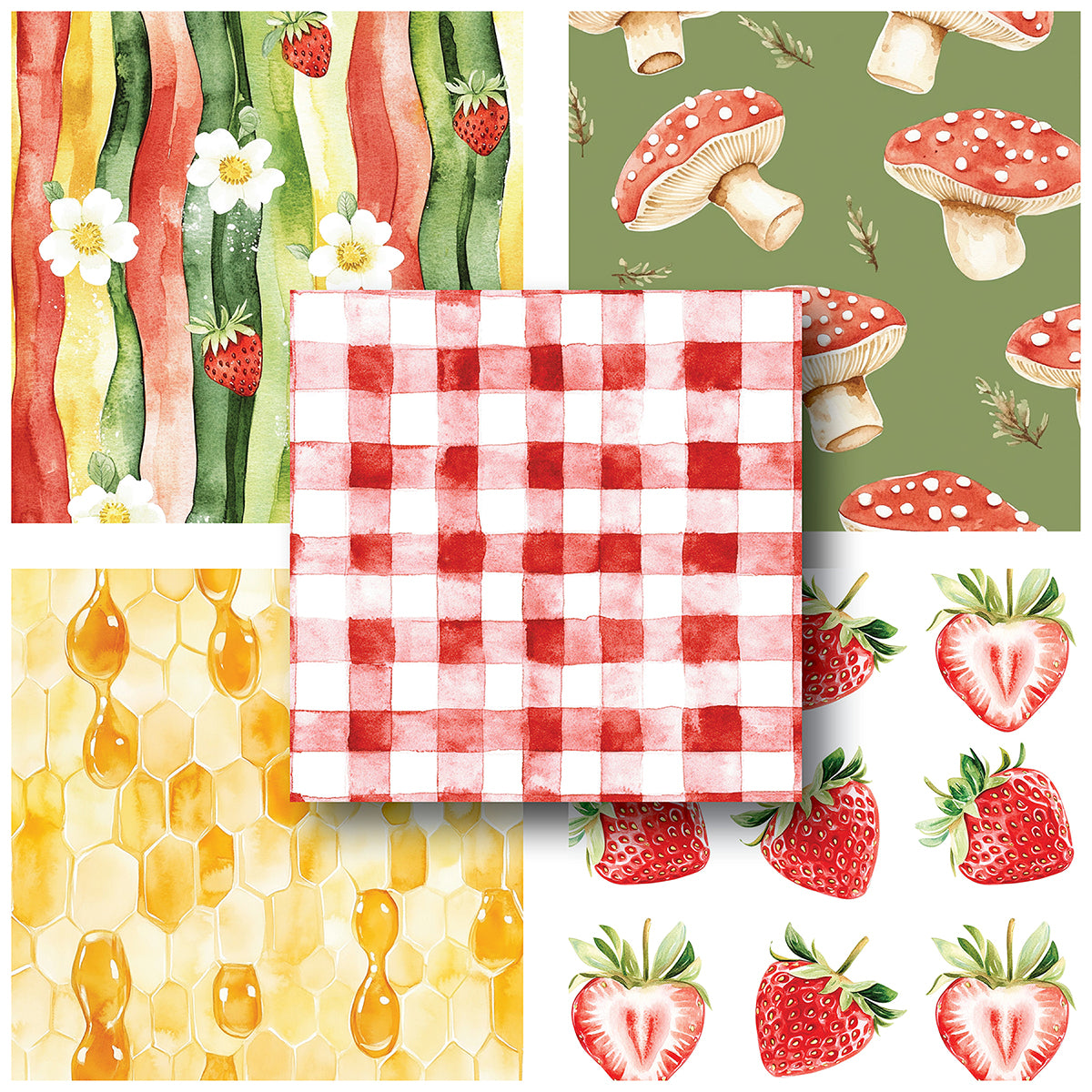 Berry Spring - 6X6 Paper Pack - 25-8130-6