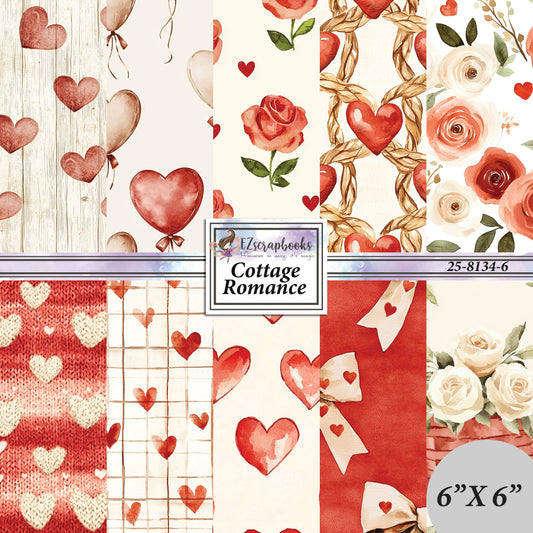 Cottage Romance - 6X6 Paper Pack - 25-8134-6
