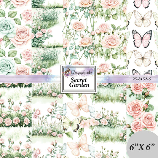 Secret Garden - 6X6 Paper Pack - 25-8152-6