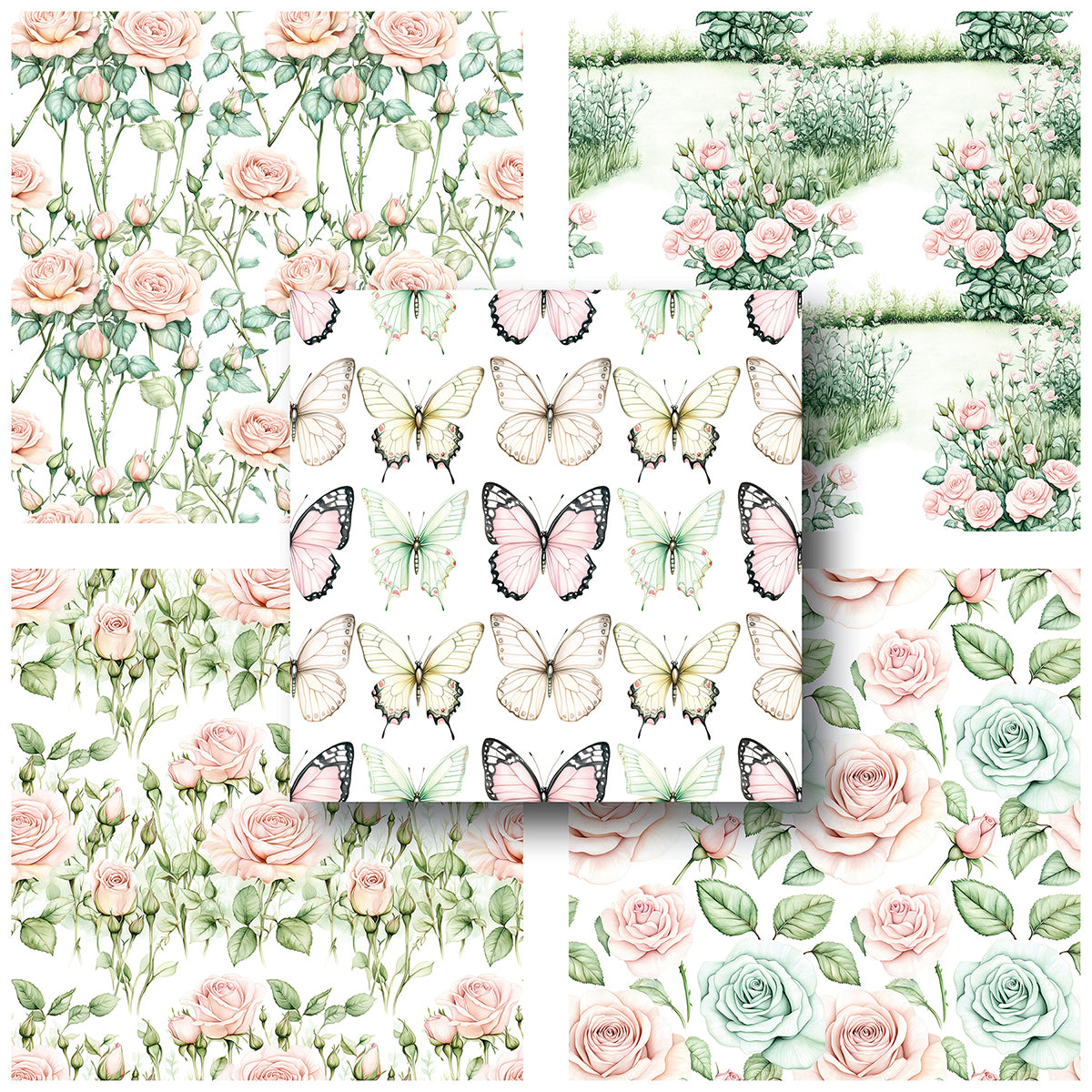 Secret Garden - 12X12 Scrapbook Paper Pack - 25-8152