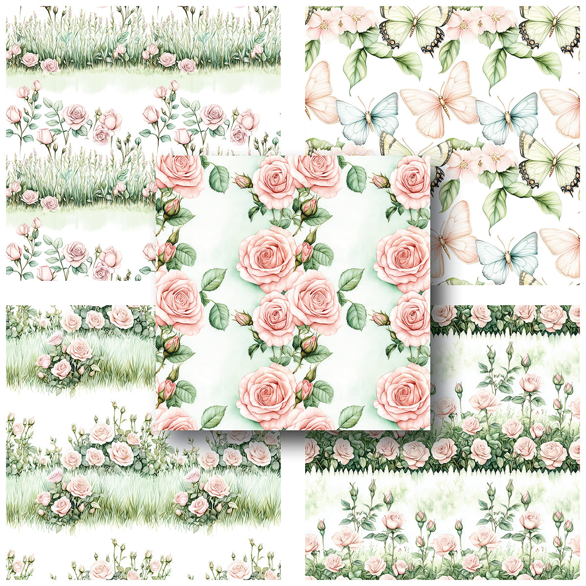 Secret Garden - 12X12 Scrapbook Paper Pack - 25-8152