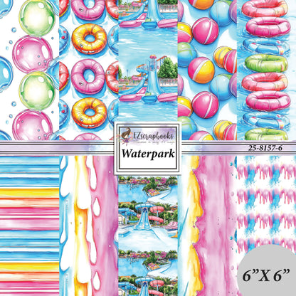 Waterpark - 6X6 Paper Pack - 25-8157-6
