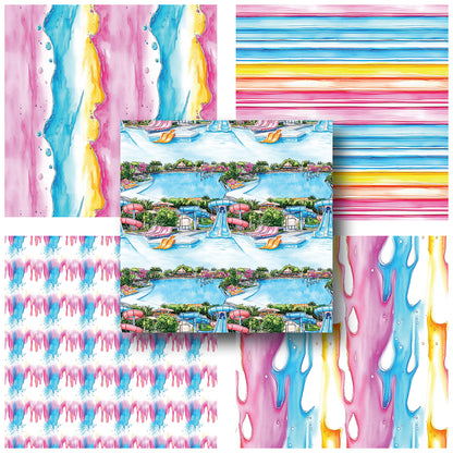 Waterpark - 6X6 Paper Pack - 25-8157-6