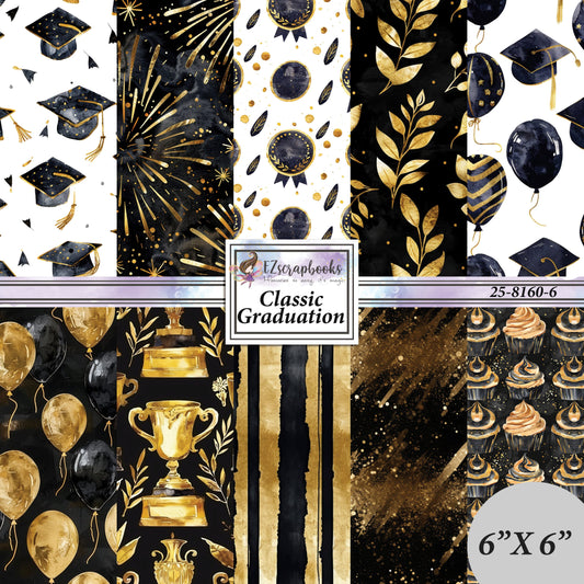 Graduation - 6X6 Paper Pack - 25-8160-6