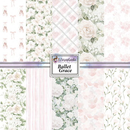 Ballet Grace - 12X12 Scrapbook Paper Pack - 25-8166