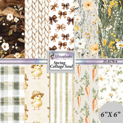 Cottage Soul - 6X6 Paper Pack - 25-8170-6