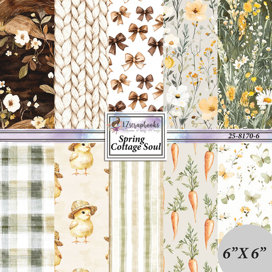 Cottage Soul - 6X6 Paper Pack - 25-8170-6