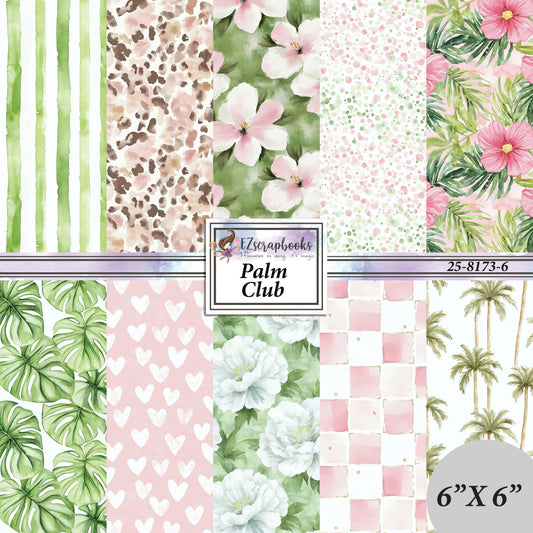 Palm Club - 6X6 Paper Pack - 25-8173-6