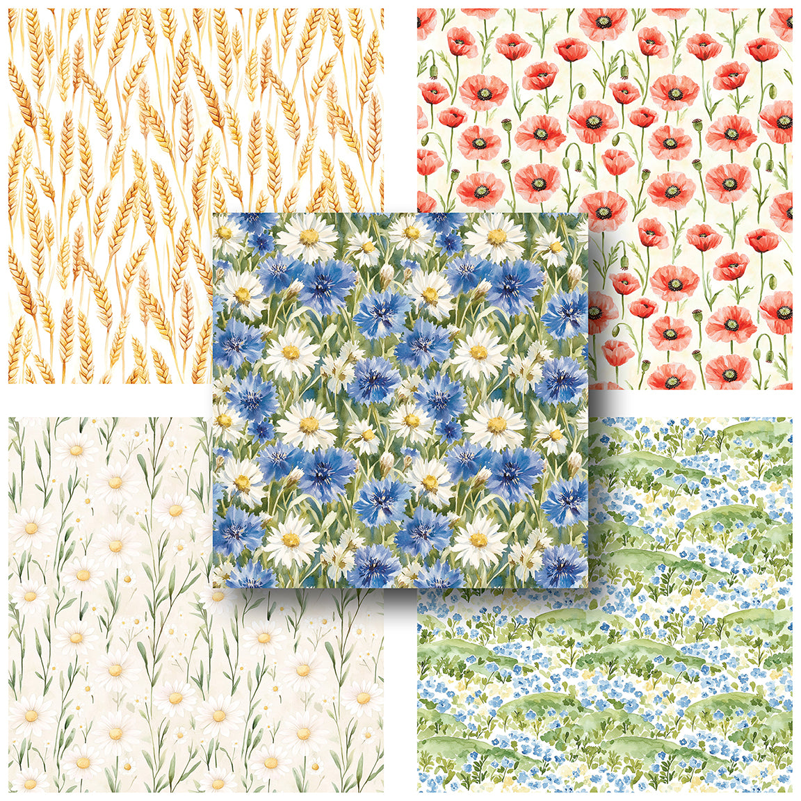 Alpine Summer - 12X12 Scrapbook Paper Pack - 25-8178