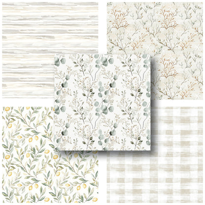Ocean Breath - 12X12 Scrapbook Paper Pack - 25-8186