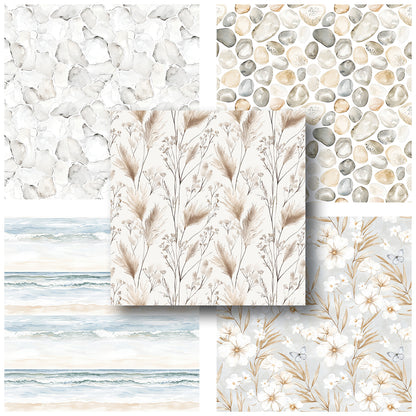 Ocean Breath - 12X12 Scrapbook Paper Pack - 25-8186