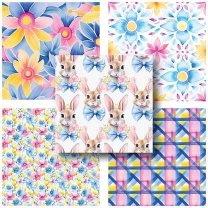 Retro Spring - 12X12 Scrapbook Paper Pack - 25-8191
