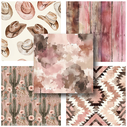 Western Spring - 12X12 Scrapbook Paper Pack - 25-8193