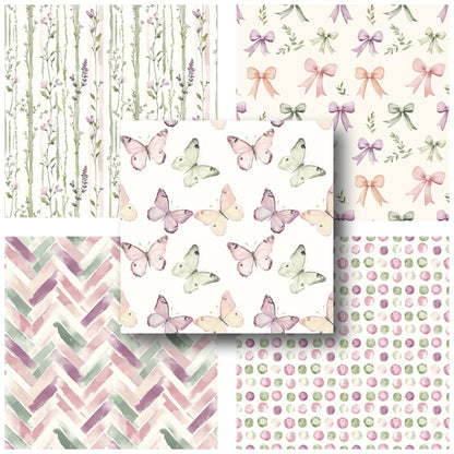 Spring Meadow - 12X12 Scrapbook Paper Pack - 25-8204