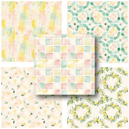 Pink Lemonade - 12X12 Scrapbook Paper Pack - 25-8206