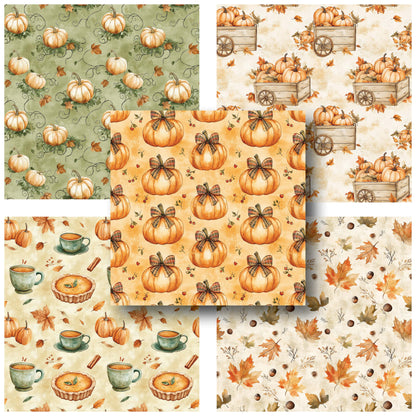 Pumpkin Patch - 12X12 Halloween Scrapbook Paper Pack - 25-8210