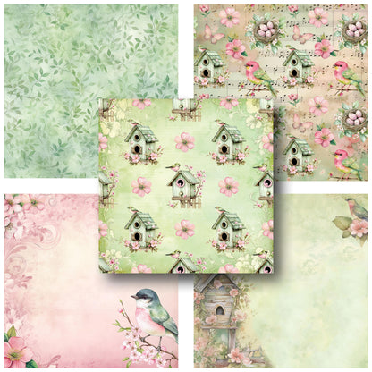 Watercolor Spring - 12X12 Scrapbook Paper Pack - 25-8223