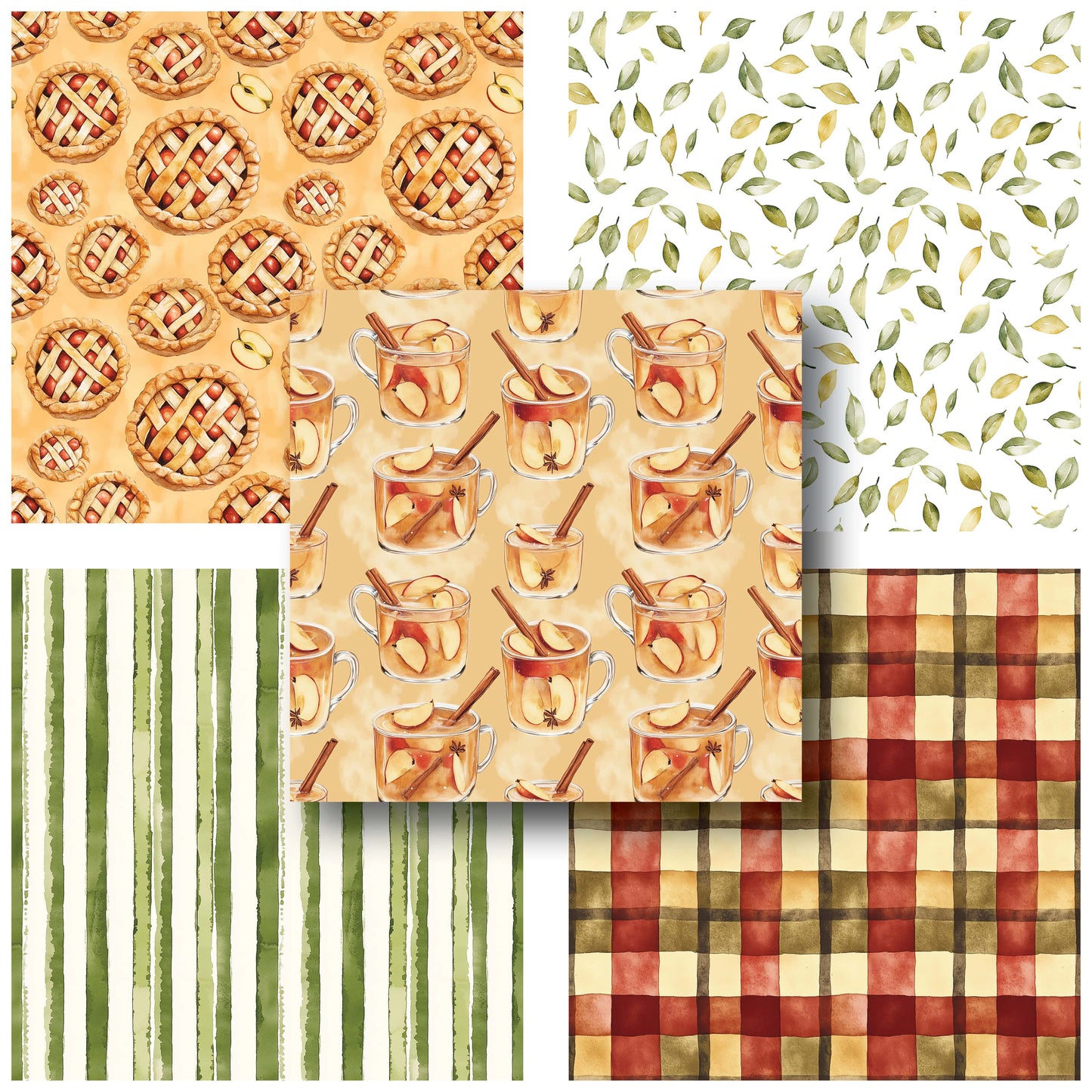 Apple Orchard - 12X12 Fall Scrapbook Paper Pack - 25-8231