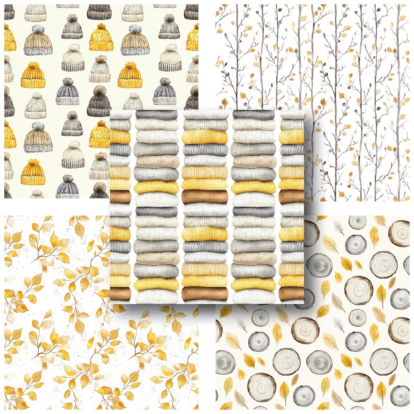 Sweater Weather - 12X12 Fall Scrapbook Paper Pack - 25-8252