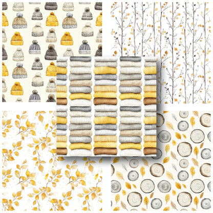 Sweater Weather - 12X12 Fall Scrapbook Paper Pack - 25-8252