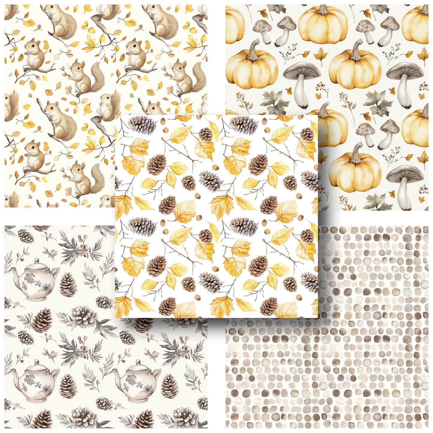 Sweater Weather - 12X12 Fall Scrapbook Paper Pack - 25-8252