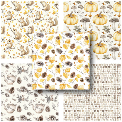 Sweater Weather - 12X12 Fall Scrapbook Paper Pack - 25-8252