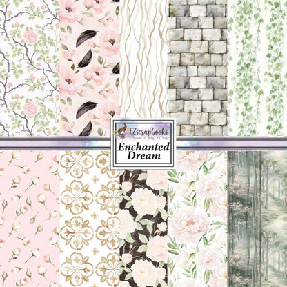 Enchanted Dream - 12X12 Halloween Scrapbook Paper Pack - 25-8270