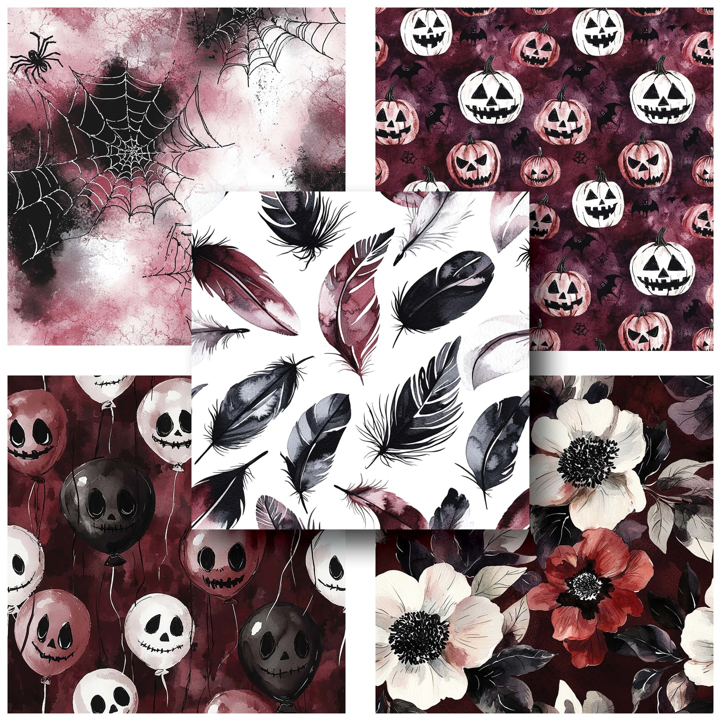 Halloween Party - 12X12 Halloween Scrapbook Paper Pack - 25-8280