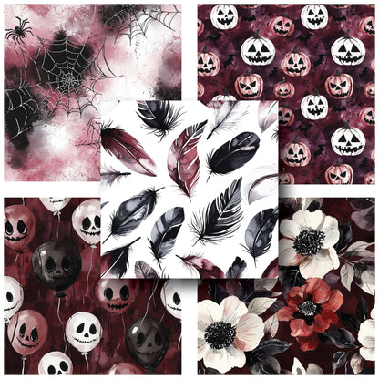 Halloween Party - 12X12 Halloween Scrapbook Paper Pack - 25-8280