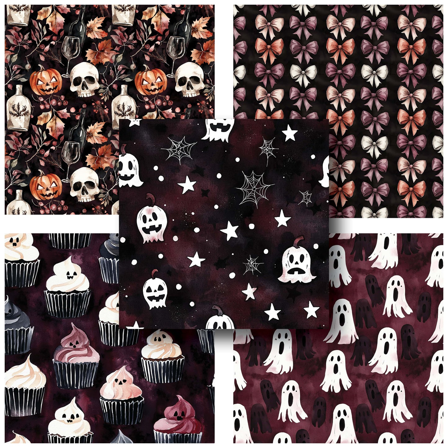 Halloween Party - 12X12 Halloween Scrapbook Paper Pack - 25-8280