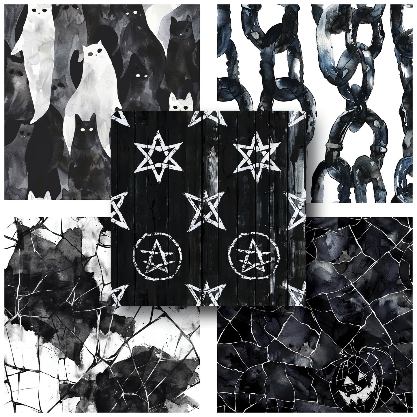 Spooky Mansion - 12X12 Halloween Scrapbook Paper Pack - 25-8282
