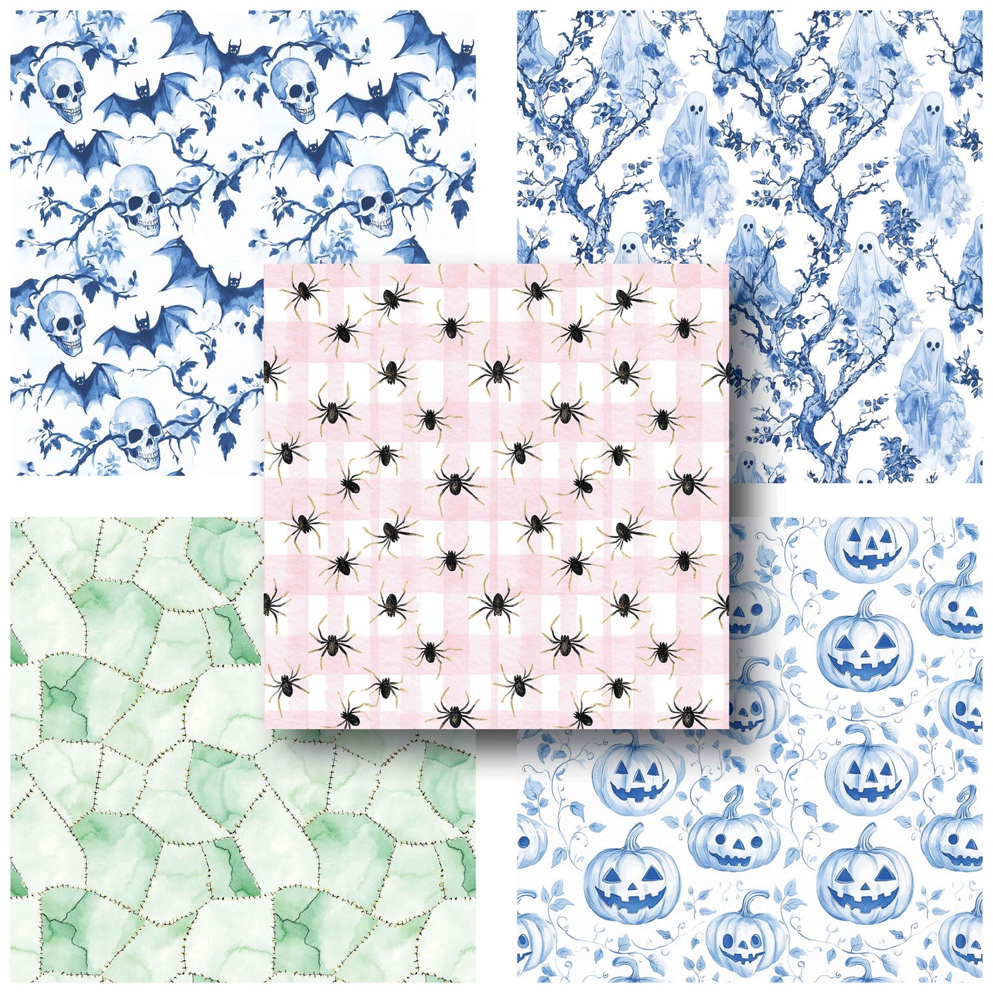 Chic to Death - 12X12 Halloween Scrapbook Paper Pack - 25-8291