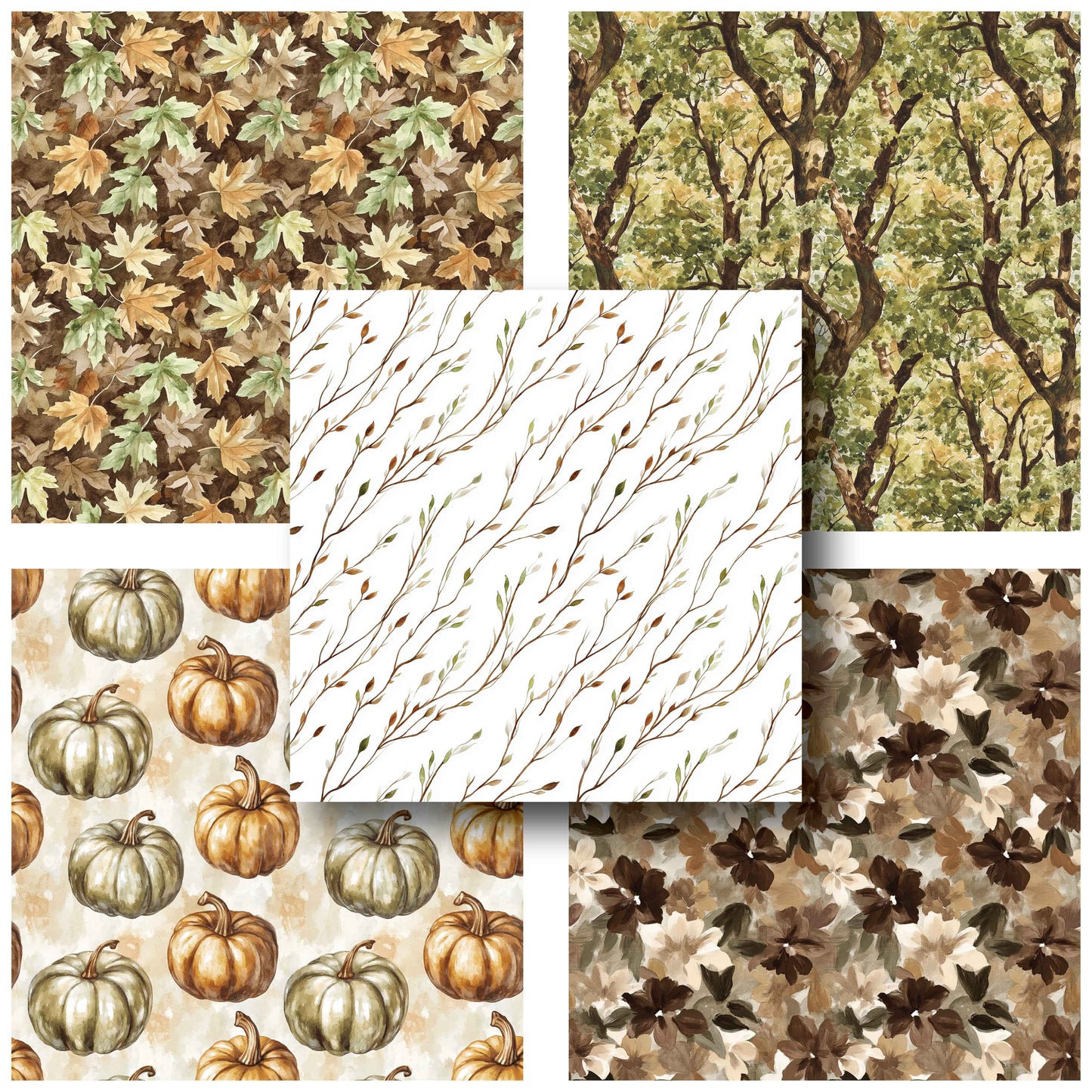 Autumn Gallery - 12X12 Scrapbook Paper Pack - 25-8292