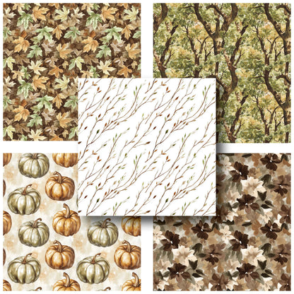 Autumn Gallery - 12X12 Scrapbook Paper Pack - 25-8292