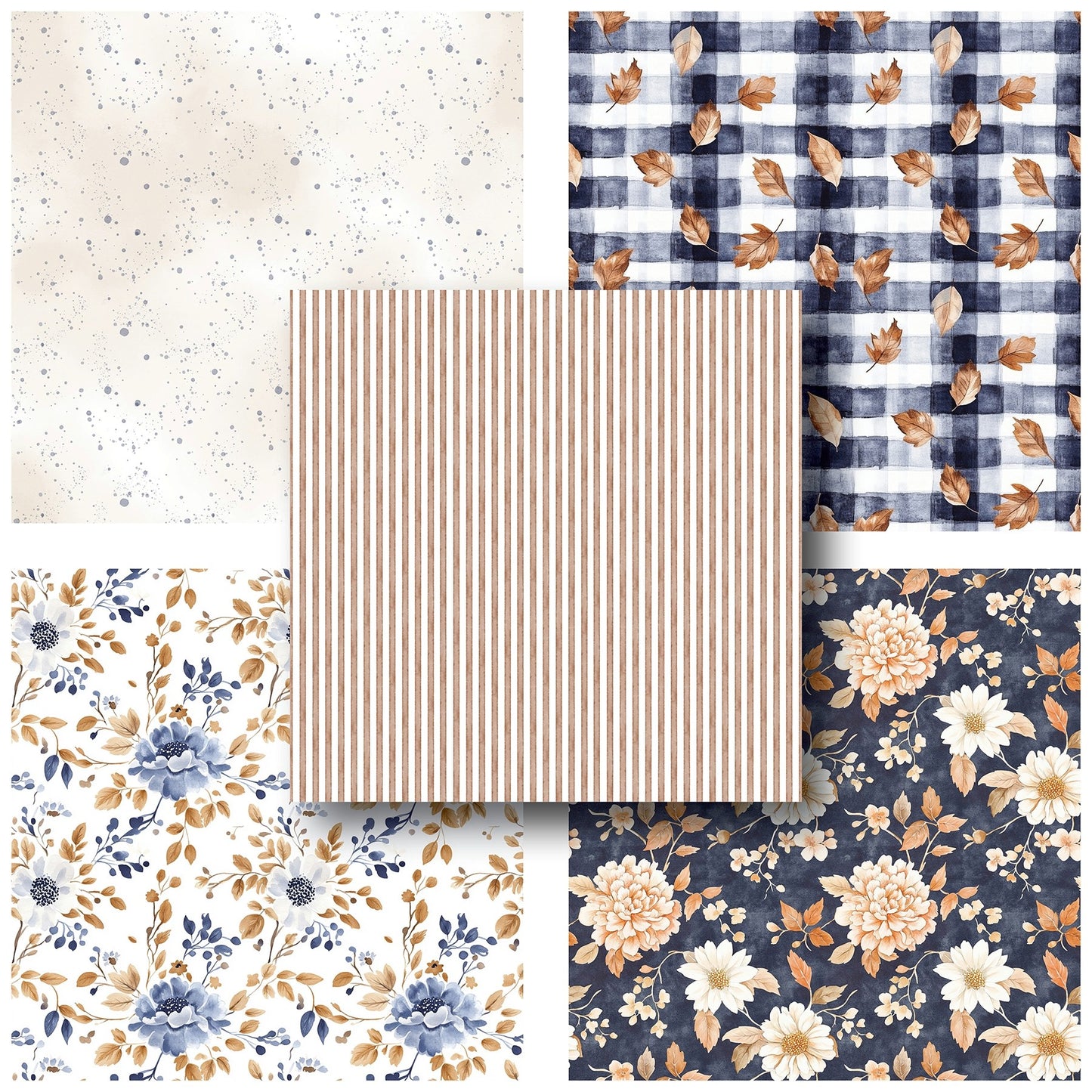 Autumn Residence - 12X12 Fall Scrapbook Paper Pack - 25-8296
