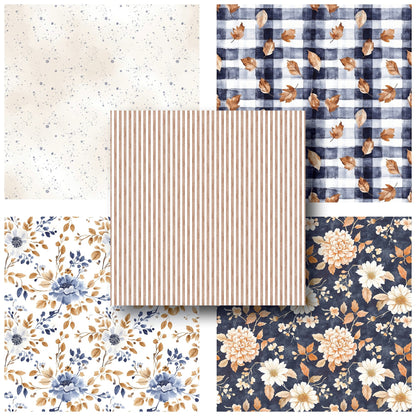 Autumn Residence - 12X12 Fall Scrapbook Paper Pack - 25-8296
