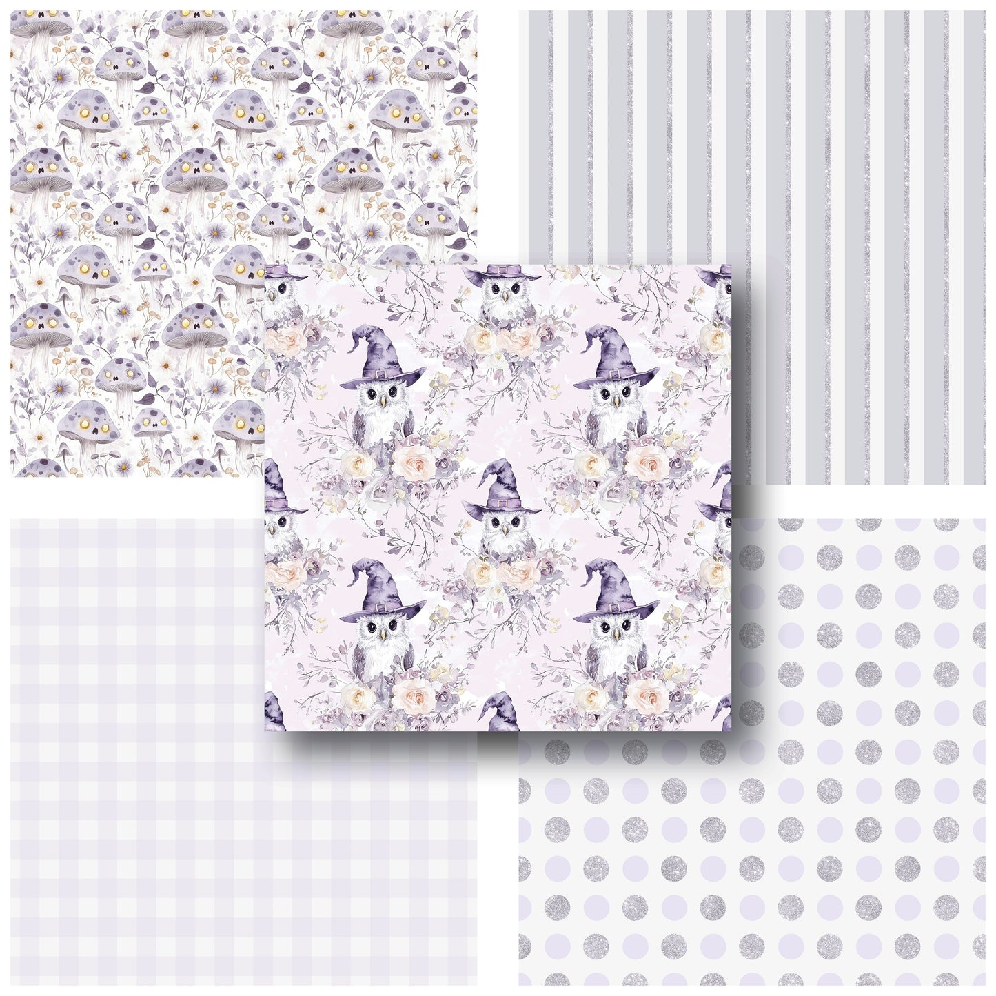 Pastel Hallow - 12X12 Halloween Scrapbook Paper Pack - 25-8299