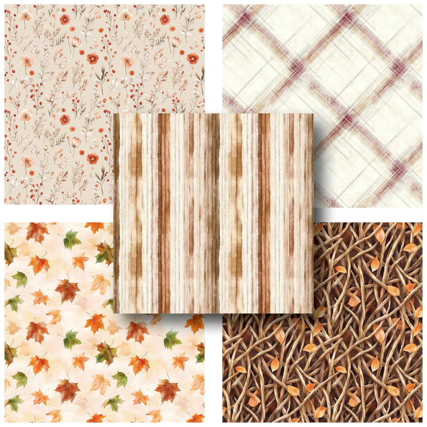 Spelling Autumn - 12X12 Scrapbook Paper Pack - 25-8300
