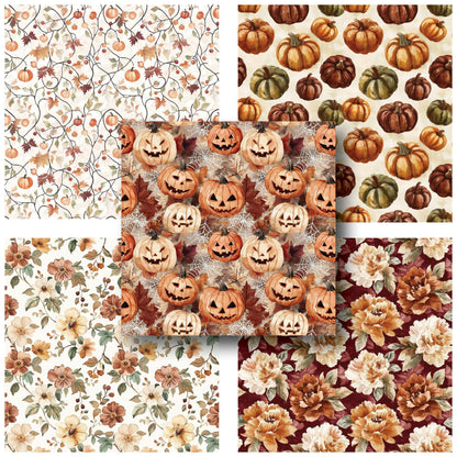 Spelling Autumn - 12X12 Scrapbook Paper Pack - 25-8300