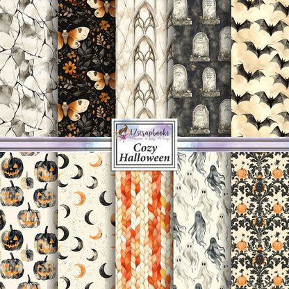 Cozy Halloween - 12X12 Scrapbook Paper Pack - 25-8333