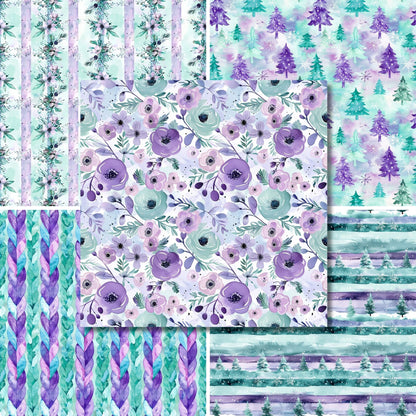 Winter Wonderland - 12X12 Christmas Scrapbook Paper Pack - 25-8340