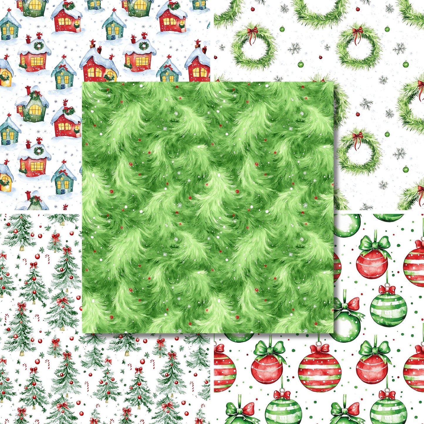 Whimsy Christmas - 12X12 Scrapbook Paper Pack - 25-8347