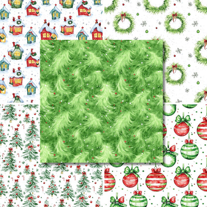 Whimsy Christmas - 12X12 Scrapbook Paper Pack - 25-8347