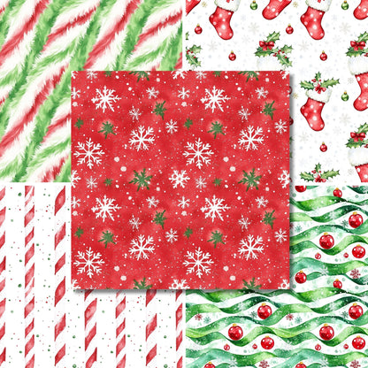 Whimsy Christmas - 12X12 Scrapbook Paper Pack - 25-8347