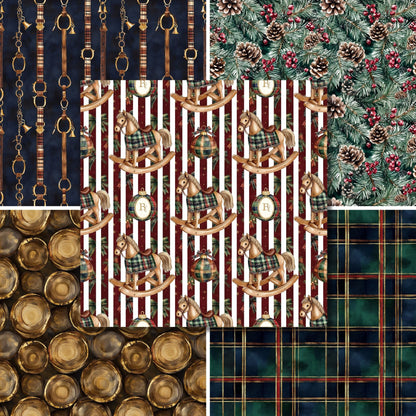 Christmas Ranch - 12X12 Scrapbook Paper Pack - 25-8352